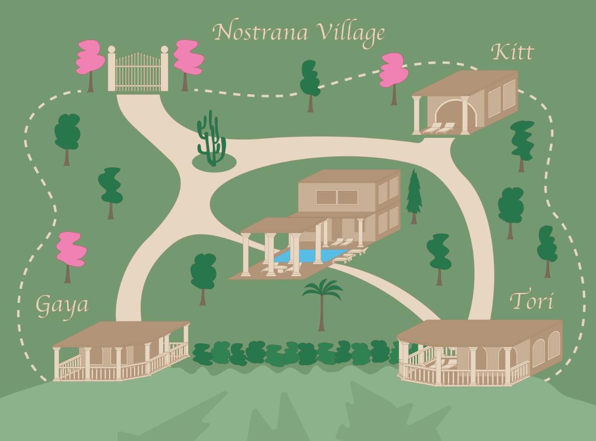 Nostrana Village Apartments Koskinou  Eksteriør bilde